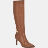 Women's Janyze Tall Ankle Strap Stiletto Boots - Cognac