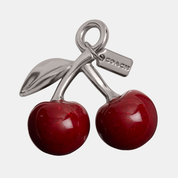 Coach Women's Small Cherry Shoe Charm