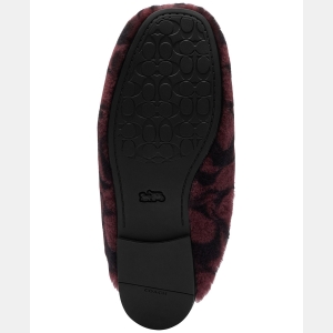 Women's Signature Shearling Slippers - Merlot - Image 6