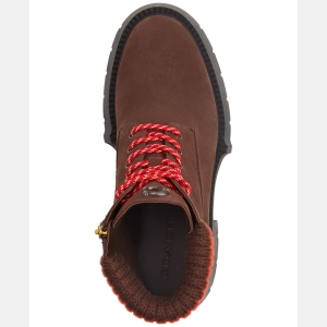 Coach Women's Leah Platform Lace-Up Booties - Image 5