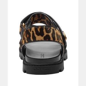 Coach Women's Brynn Round Toe Sandals - Leopard - Image 4
