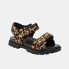 Women's Brynn Round Toe Sandals - Leopard