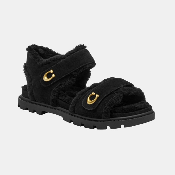 Women's Brynn Round Toe Sandals - Black