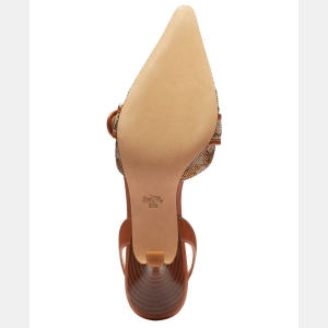 Coach Women's Margot Slingback Pumps - Crystal Jacquard/Burnished Amber - Image 6