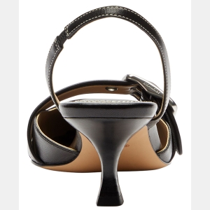 Coach Women's Margot Slingback Pumps - Smooth Leather/Black - Image 4