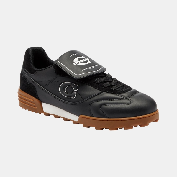 Coach Men's Match Lace-Up Sneakers - Black