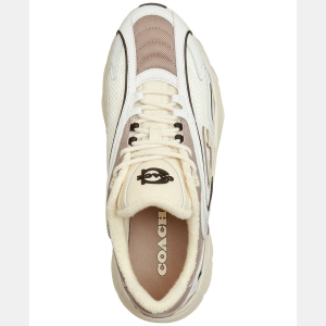 Coach Men's Bolt Runner Lace-Up Sneakers - Ivory - Image 5
