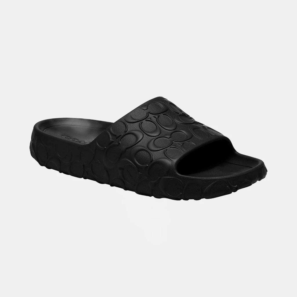 Coach Men's Bay Slip-On Slides - Black