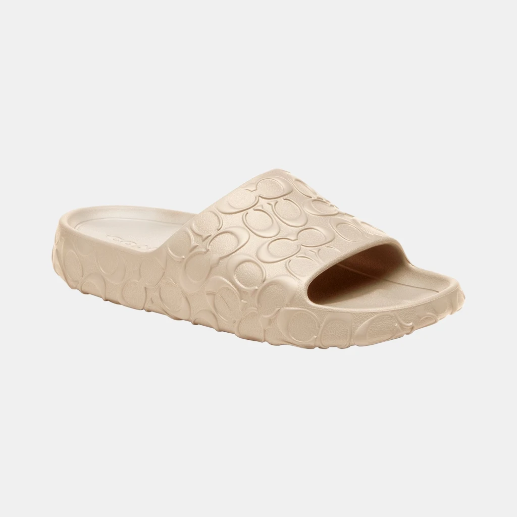 Coach Men's Bay Slip-On Slides - Ivory