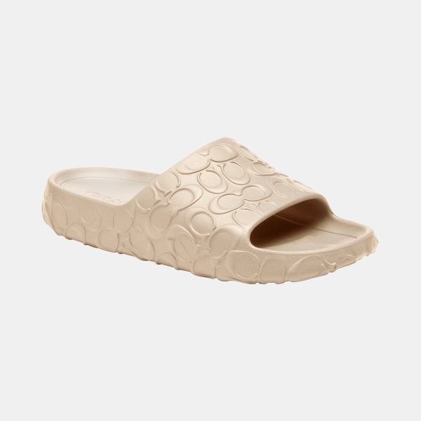 Coach Men's Bay Slip-On Slides - Ivory