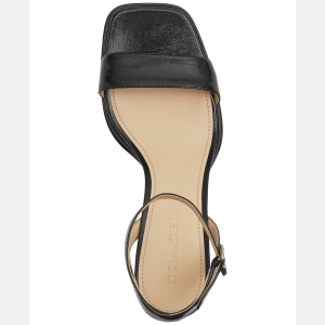 Coach Women's Tea Rose Platform Sandals - Black - Image 5