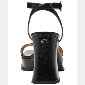 Coach Women's Tea Rose Platform Sandals - Black - Image 4