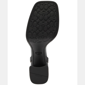 Coach Women's Tea Rose Platform Sandals - Black - Image 6