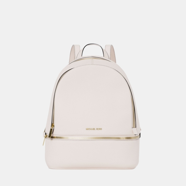 Michael Kors Outlet Rhea Medium Pebbled Leather Backpack