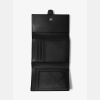 Michael Kors Outlet Greenwich Medium Leather Trifold Wallet - BLACK - Image 3