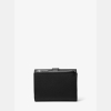 Michael Kors Outlet Greenwich Medium Leather Trifold Wallet - BLACK - Image 4