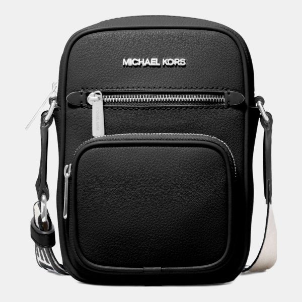 Michael Kors Outlet Jet Set Medium Leather Crossbody Bag
