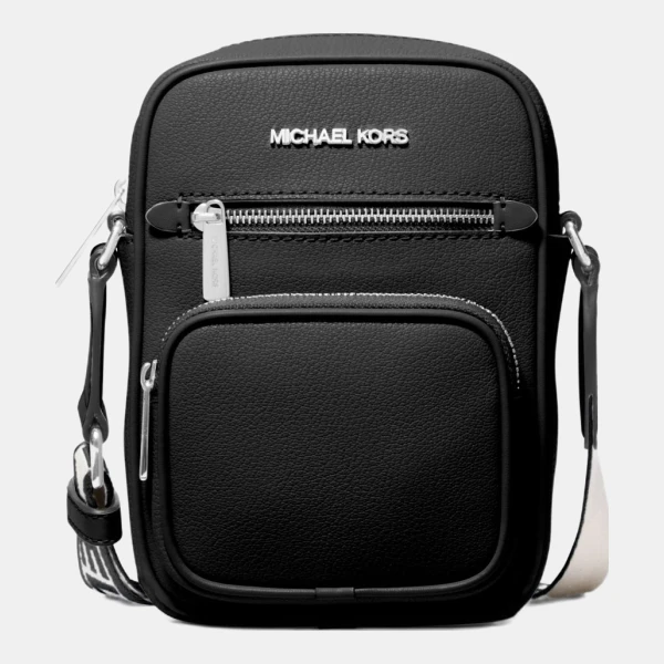 Michael Kors Outlet Jet Set Medium Leather Crossbody Bag