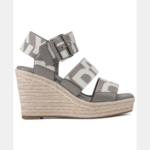 DKNY Women's Caylee Square Toe Wedge Sandals - Image 3