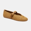 Coach Women's Sculpted C Soft Mary Jane Flats - Natural