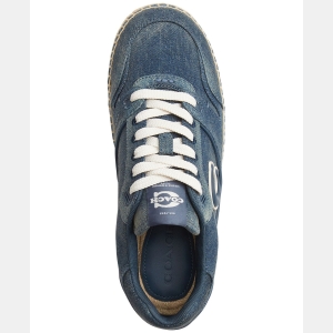 Coach Women's Soho Espadrille Lace-Up Sneakers - Denim - Image 5