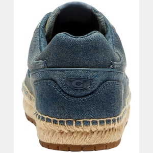 Coach Women's Soho Espadrille Lace-Up Sneakers - Denim - Image 4