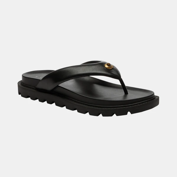 Women's Brynn Thong Slip-On Sandals - Black