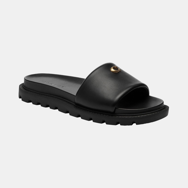 Women's Brynn Slide Sandals - Black