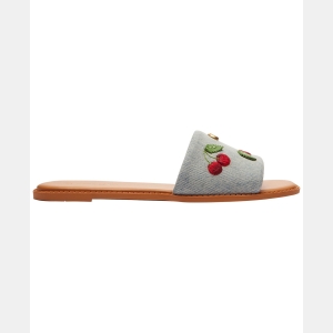 Coach Women's Holly Cherries Slip-On Sandals - Image 3