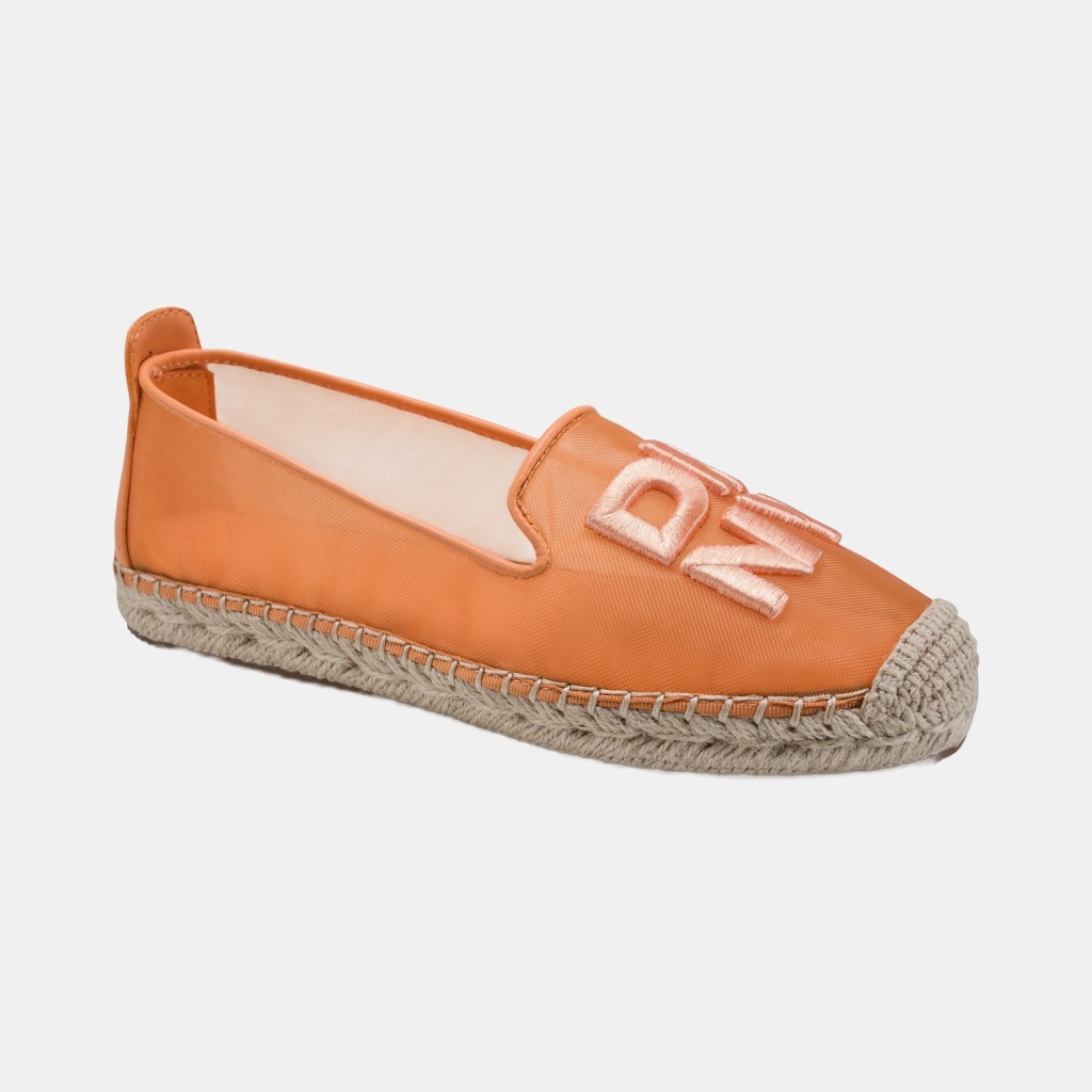 DKNY Women's Miretta Slip-On Flat Espadrilles - Orange Sherbert