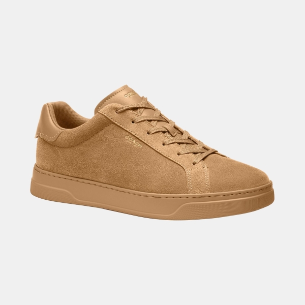 Men's High Line Suede Sneakers - Light Beige