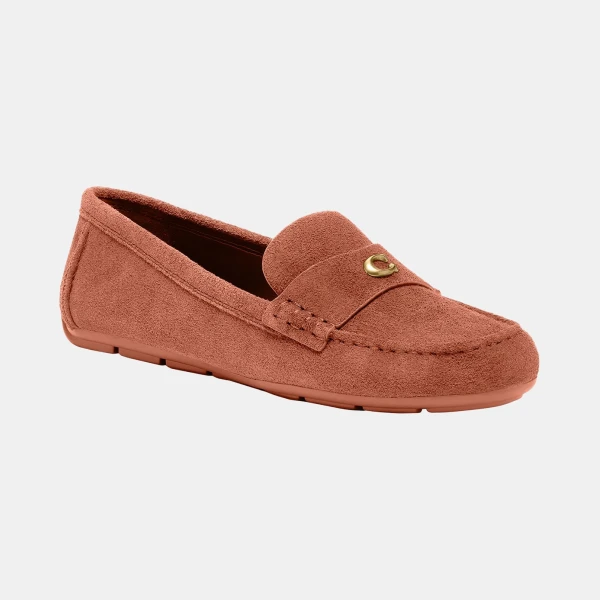 Women's Sculpted C Suede Driver - Clay