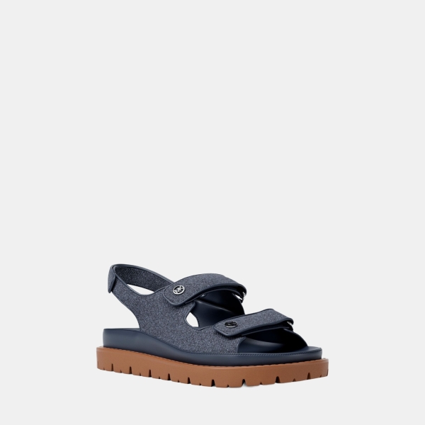 Michael Kors Outlet Holland Denim Sandal