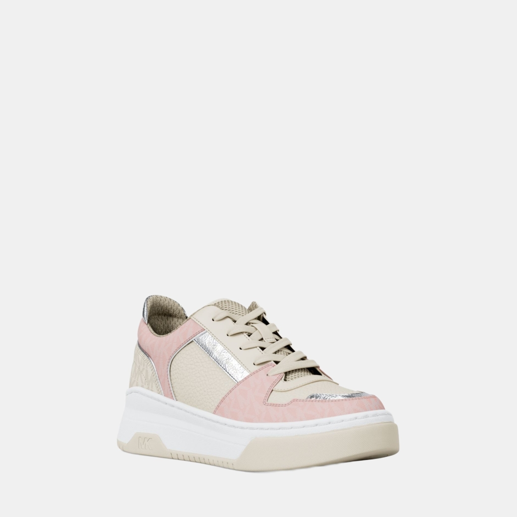 Michael Kors Outlet Lexi Mixed-Media Sneaker