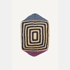 DKNY PALOMA CROCHET STRAW LOGO TOTE - Hot Pink Combo - Image 8