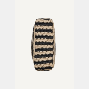 DKNY REMY SHOULDER BAG - Black/Natural - Image 7