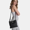 DKNY BRYAR CROSSBODY - Black/Silver