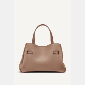 DKNY BRYAR SMALL SATCHEL - Cappuccino - Image 4