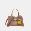 DKNY BRYAR SMALL SATCHEL - Cappuccino