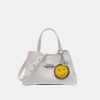 DKNY BRYAR SMALL SATCHEL - Marshmallow