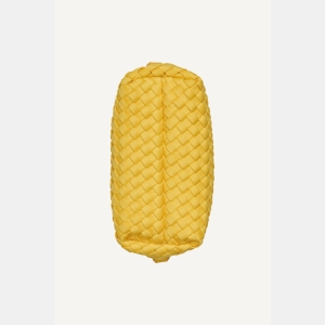 DKNY GISELLE WOVEN NEOPRENE CROSSBODY BAG - Taxi Yellow - Image 6