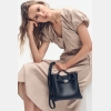 DKNY BRYAR CROSSBODY - Black/Silver - Image 9