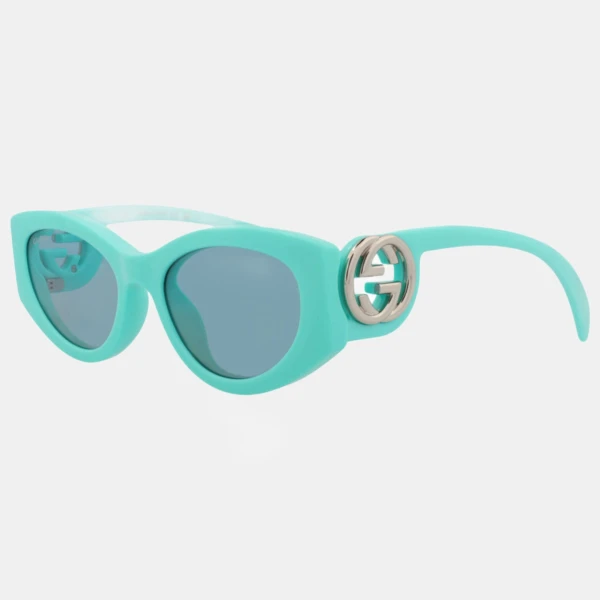 Gucci Women's Blue Sunglasses - Light Blue