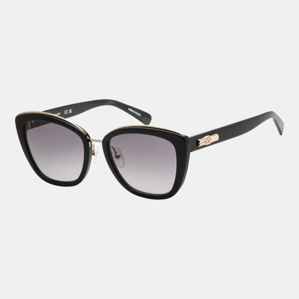 Longchamp Fashion Women's Black Cat-Eye Sunglasses