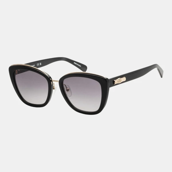 Longchamp Fashion Women's Black Cat-Eye Sunglasses