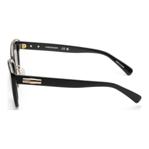 Longchamp Fashion Women's Black Cat-Eye Sunglasses - Image 3