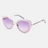 Swarovski Women's Pink Cat-Eye Sunglasses