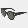 Saint Laurent Women's Black Sunglasses - Shiny Black
