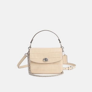 Coach Restored Cassie Crossbody Bag 19 - Silver/Ivory