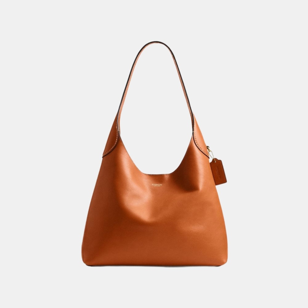 Coach Brooklyn Shoulder Bag 34 - Brass/Toffee